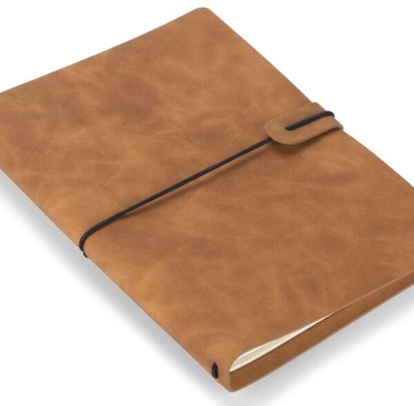 Notes A5 iz eko-usnja - z dvema zvezkoma A5